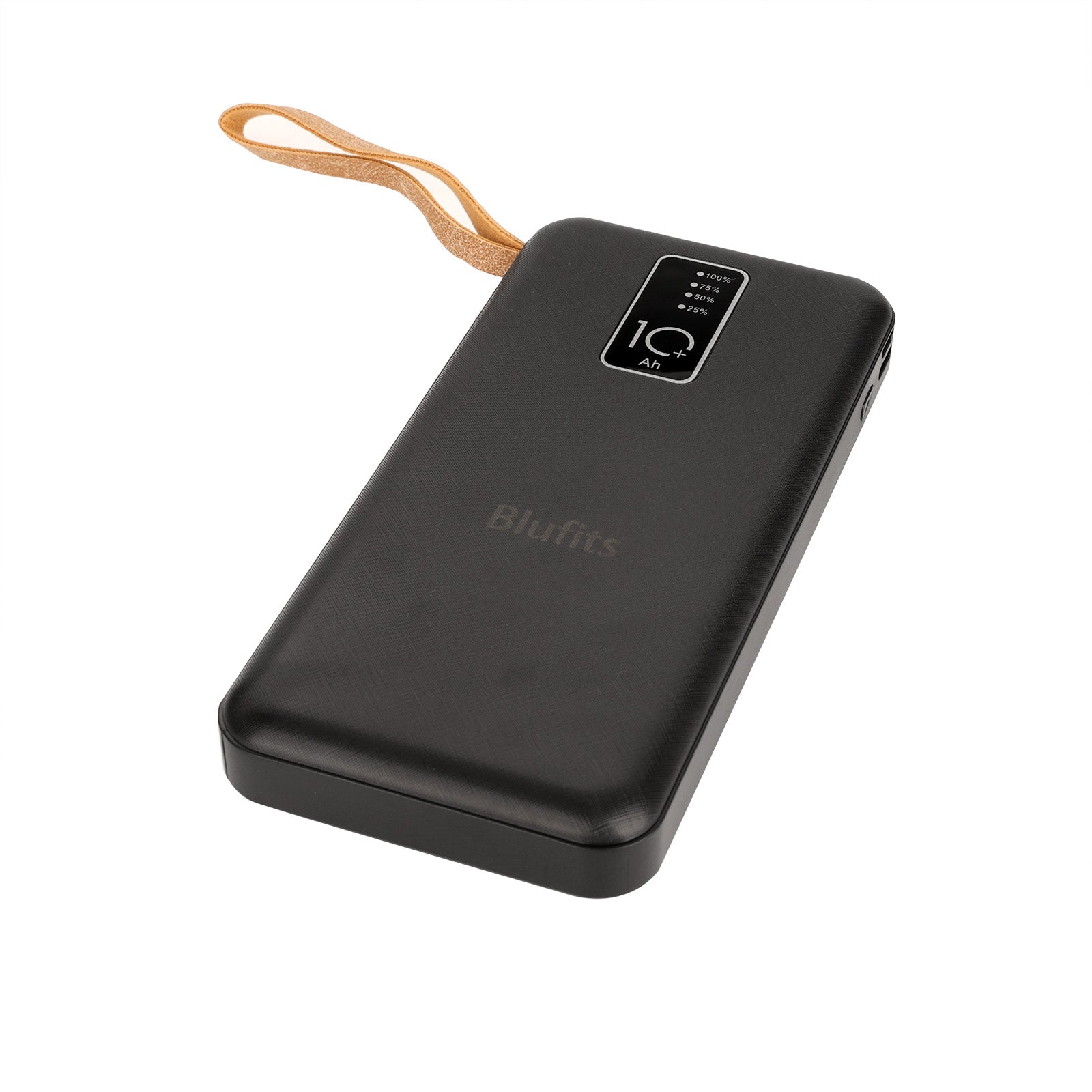 Blufits Portable Charger with Built-in Cables, Portable Charger with Cables, Ultra Slim 10000mAh Travel Essentials Battery Pack with 4 Built-in Output Cables for Convenient Phone Charging for iPhone Samsung Pixel LG Moto iPad