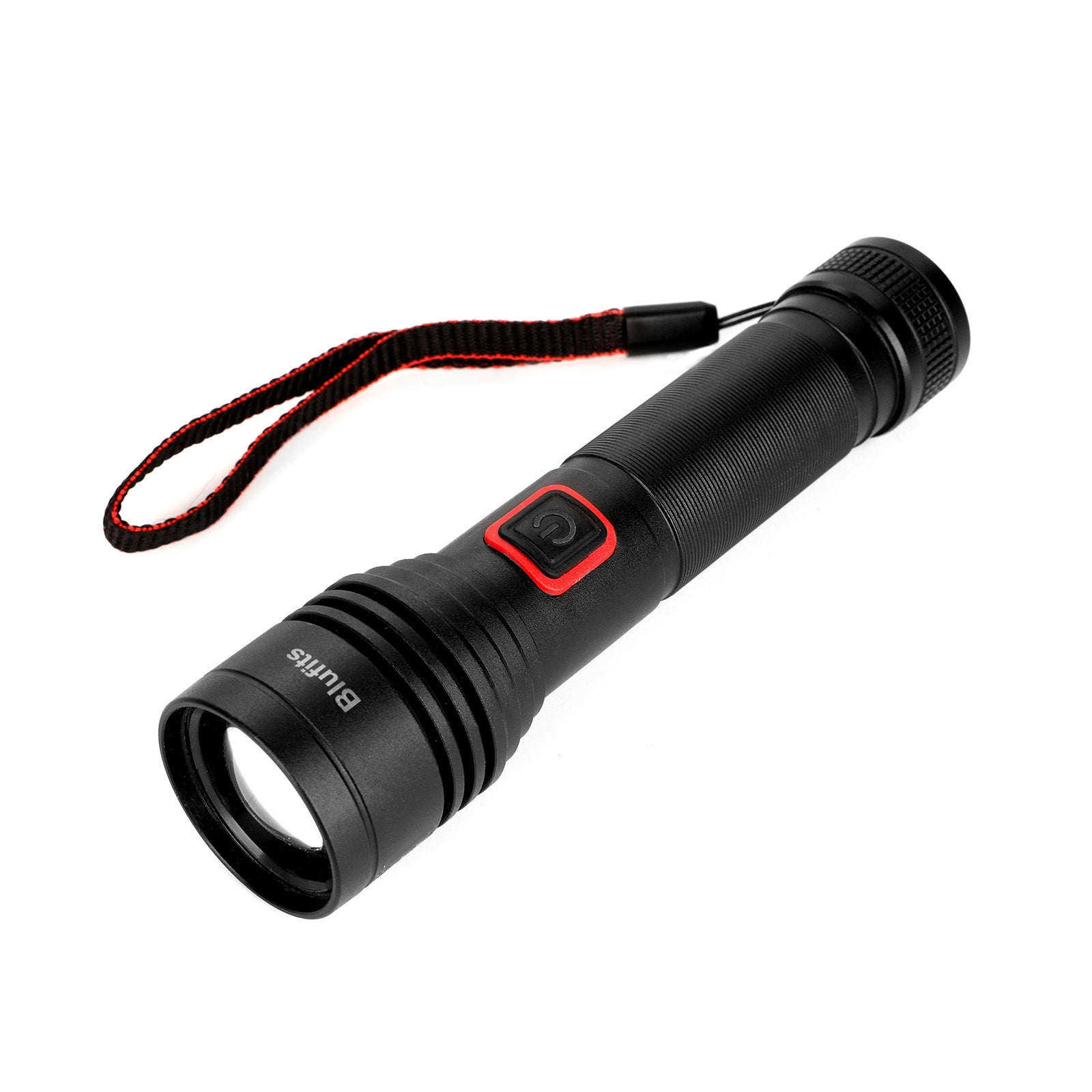 Blufits LED torch, suitable for men, dads and children's gifts, the light can be zoomed, powerful torch using rechargeable batteries, environmental protection and energy saving recycling, a variety of light modes to cut at will, suitable for camping