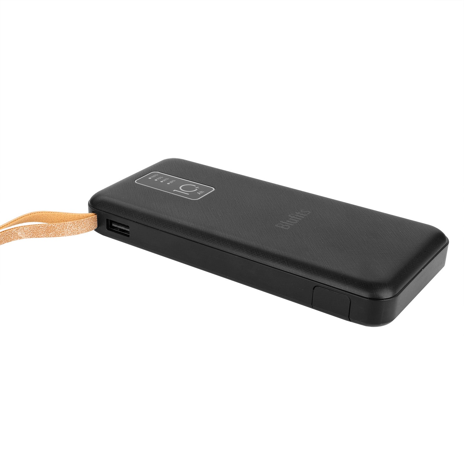 Blufits Portable Charger with Built-in Cables, Portable Charger with Cables, Ultra Slim 10000mAh Travel Essentials Battery Pack with 4 Built-in Output Cables for Convenient Phone Charging for iPhone Samsung Pixel LG Moto iPad